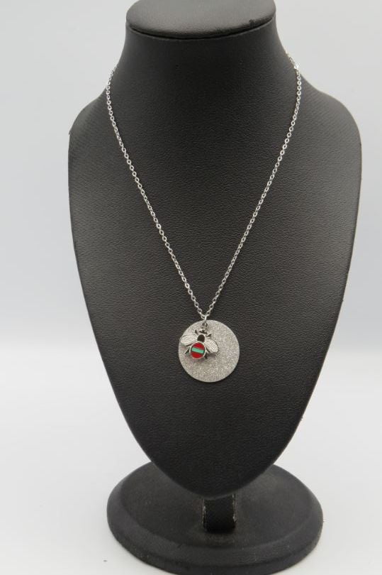 Stainless Steel Bee Necklace