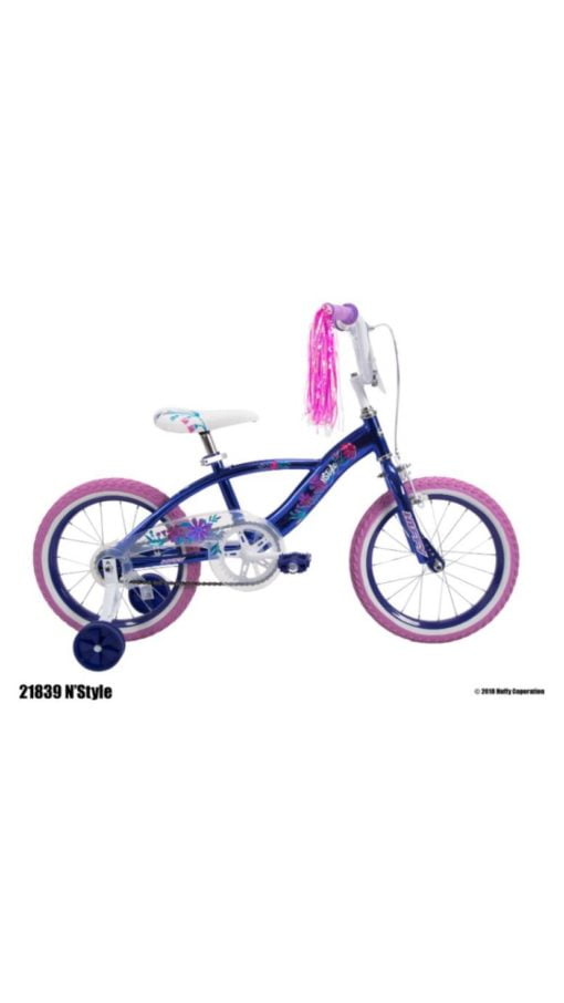 HUFFY – N Style Girls Bike Purple 16 Inch