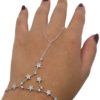 Wome'n Stars Finger Ring Hand Chain Bracelet