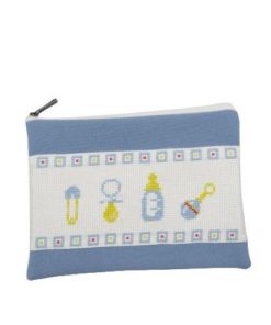 Baby Themed Hand Pouch With Zipper