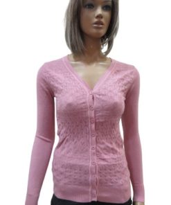 Soft Knit Cardigan With Button