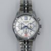 LONGBO Men's Stailess Steel Silver & Blue band Chronograph Watch
