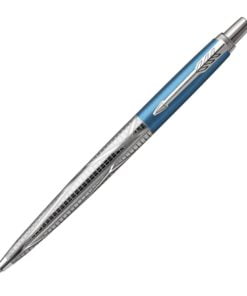 PARK 2025828 Skyblue Moder, Chrome Trim Ball Pen