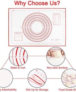 Large Silicone Baking Mat Sheet For Dough Rolling
