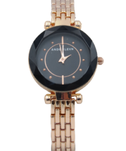 ANDE KLEVN Watch With Rose Gold-Tone Stainless Steel Bracelet With A Set Of Three Bracelets