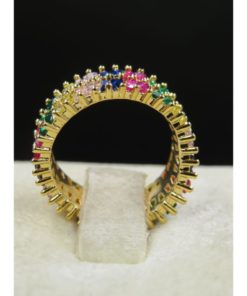 NEOGLORY Stunning Eternity Rings In Different ColorNEOGLORY Stunning Eternity Rings In Different Color