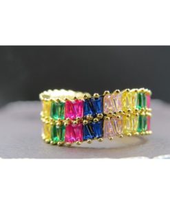 NEOGLORY Stunning Eternity Rings In Different Color