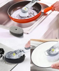 Multi Purpose decontamination Work Brush for Cleaning Dish