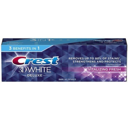 CREST Toothpaste 3D White Deluxe Vitalizing Fresh 75 ml