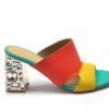 Colorful Heeled Sandals