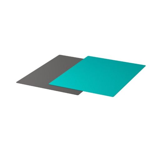 FINFÖRDELA 2 Pieces Bendable Chopping Board Dark grey & Dark Turquoise 28 x 36 cm