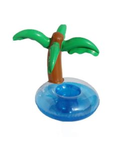 Mini Inflatable Water Swimming Pool Cup Stand Holder Float
