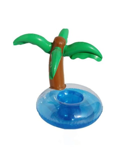 Mini Inflatable Water Swimming Pool Cup Stand Holder Float