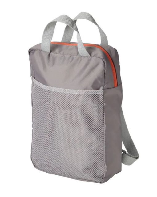 PIVRING Backpack Light Grey 24x8x34 cm/9 L