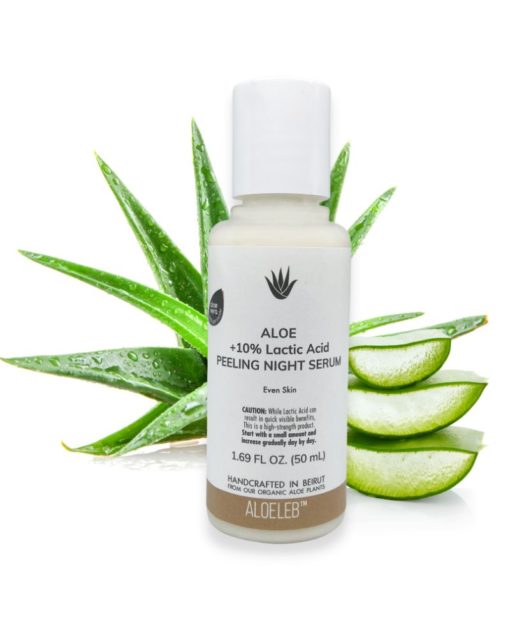 ALOELEB Even-Skin Aloe 10% Lactic Acid Peeling Night Serum