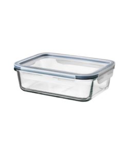 IKEA 365+ Food Container With Lid Rectangular Glass 1.0 l
