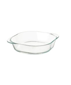 IKEA FÖLJSAM Oven Dish Clear Glass 24.5x24.5 cm