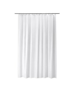 IKEA BJÄRSEN Shower Curtain White 180x200 cm