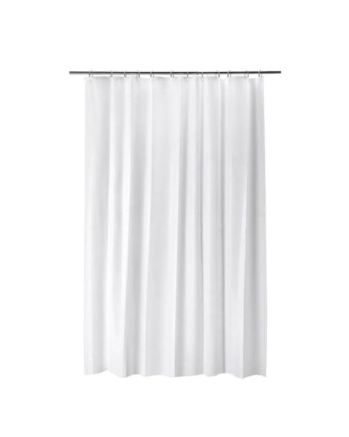 IKEA BJÄRSEN Shower Curtain White 180x200 cm