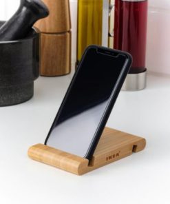 IKEA BERGENES Holder For Mobile Phone Tablet Bamboo