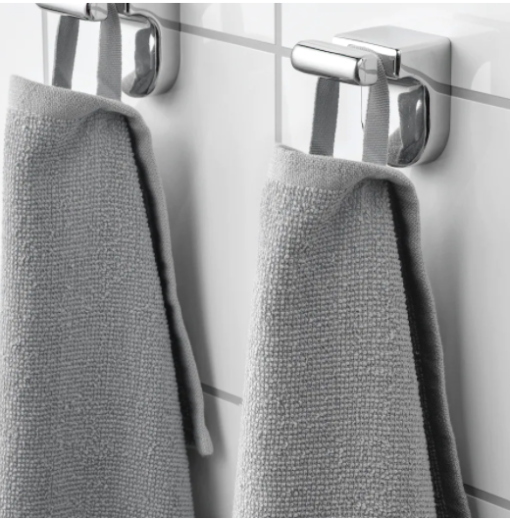 IKEA KORNAN Hand Towel Grey 40x70 cm