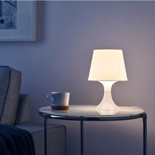 IKEA LAMPAN Table Lamp White 29 cm