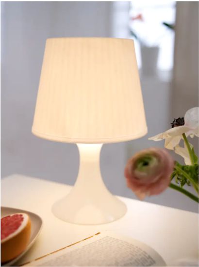 IKEA LAMPAN Table Lamp White 29 cm