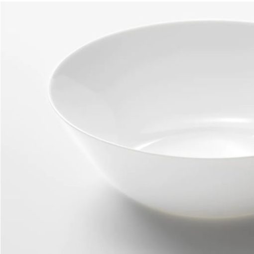 IKEA OFTAST Serving Bowl White 23 cm