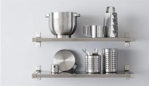 IKEA ORDNING Kitchen Utensil Rack Stainless Steel 18 cm