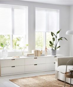 IKEA SCHOTTIS Pleated Blind White 90x190 cm