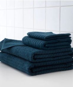 IKEA VÅGSJÖN Washcloth Dark Blue 30x30 cm