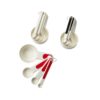 IKEA STÄM Set Of 4 Measuring Cups red/white/black