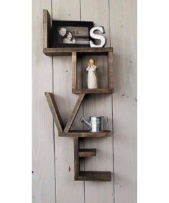 Love Sign Made From Pallet Wood Size 20*40 cm