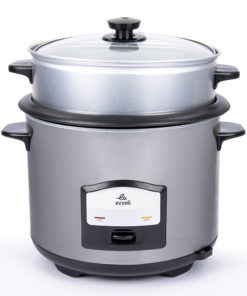 EVVOLI 2 In 1 Rice Cooker with Steamer 6.5 Litter 750W