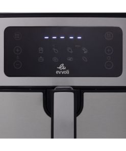 EVVOLI Air Fryer 5.5 Liters 8 Preset Programs with built-in Preheat Function 1850W