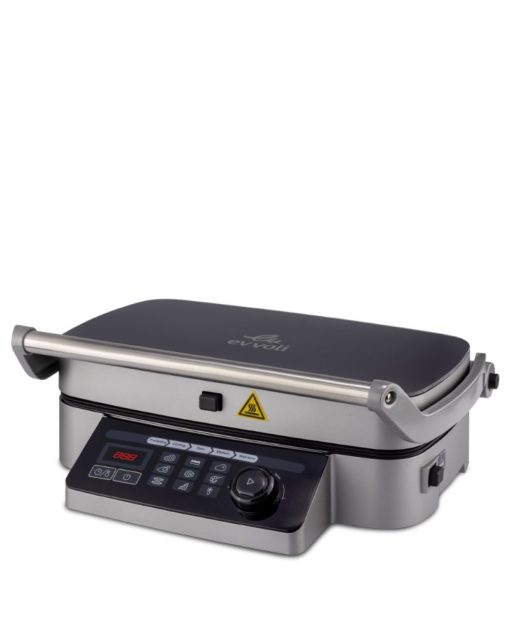 EVVOLI Contact Grill Multi-Functions With Smart Cooking Programs