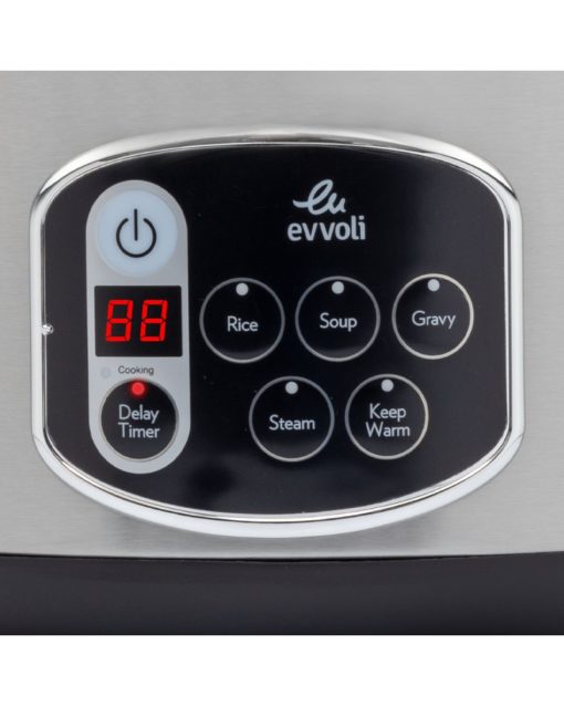 EVVOLI Rice and Grain Cooker 5 Liters 650W Multi-Functions