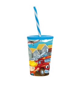 Herevin 340 cc Cup with Straw - Cars