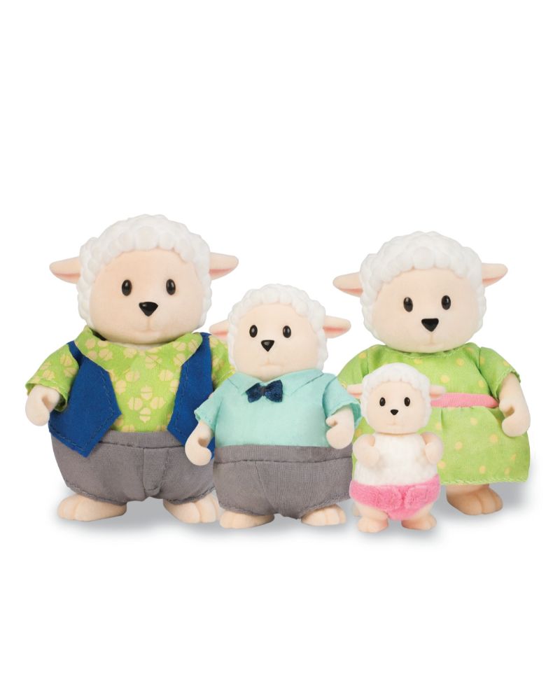 LI'L WOODZEEZ The Snipadoodles Sheep Family Figurine Set - Afandee Lebanon