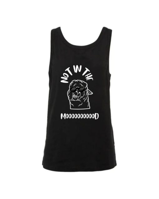 "Not In The Mood" Printed Women's Tank Top