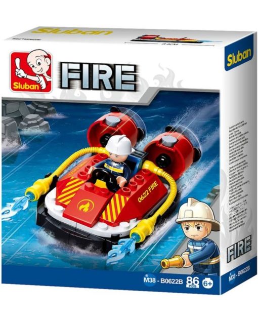 SLUBAN Boat 86 Pieces Construction Set