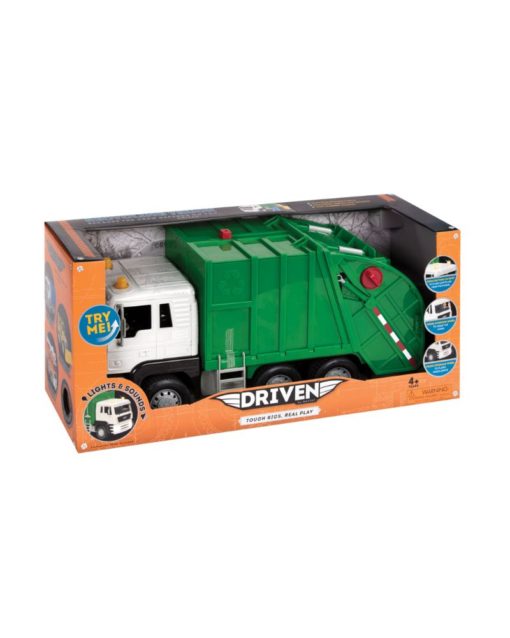 DRIVEN Recycling Truck Toy - Image 2