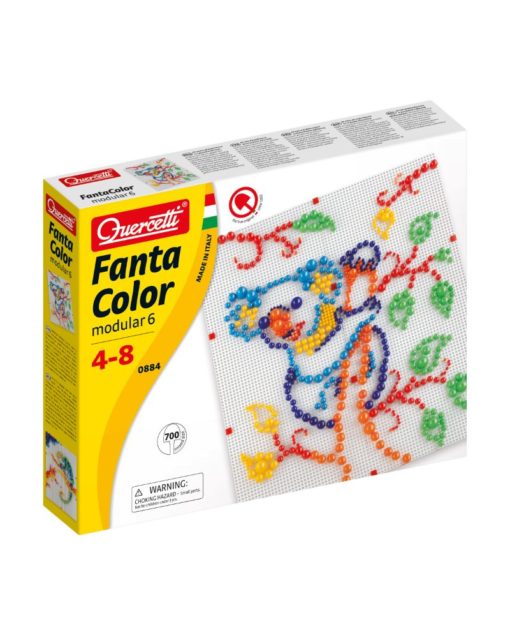 QUERCETTI Fantacolor Modular 6 Creative Mosaic Educational Toy