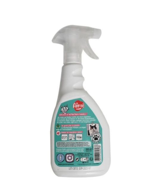 AGROBIOTHERS AGRO – Odour Remover Spray For Cats 500Ml Aime - Image 3