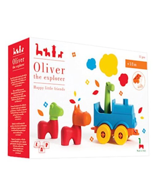 QUERCETTI Oliver The Explorer 11 Pieces Toy Set