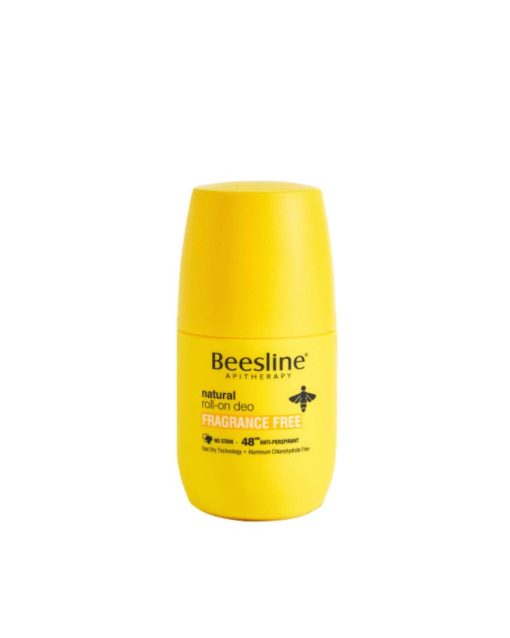 BEESLINE Natural Roll-On Deodorant Fragrance Free