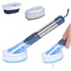 Soap Dispensing Dish Brush with Long Handle & 3 Pieces Replacement Heads