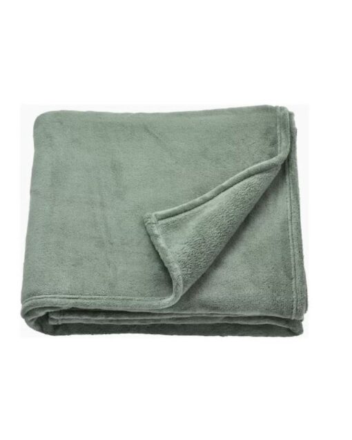 IKEA TRATTVIVA Bedspread Grey-Green 230x250 cm