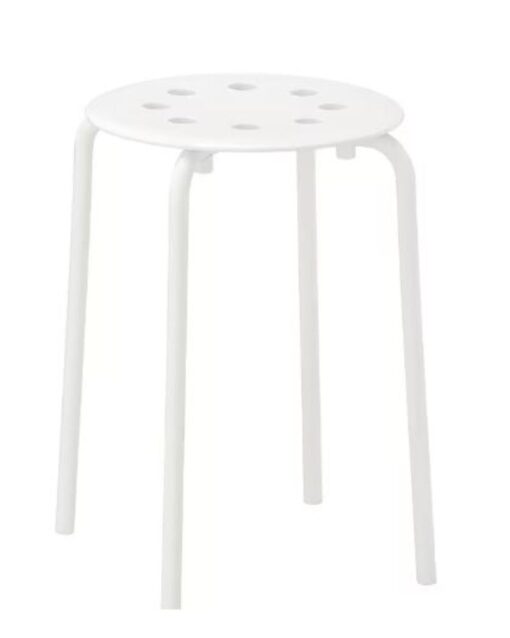 IKEA MARIUS White Stool 45 cm