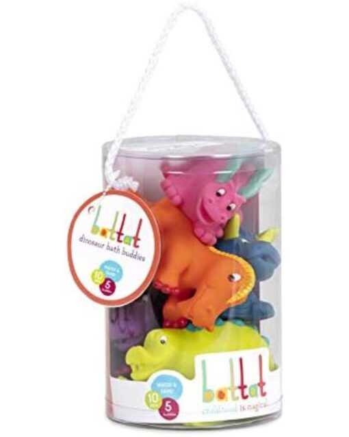 BATTAT Dinosaur Bath Buddies - Image 2